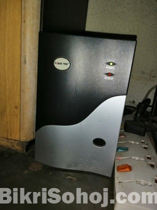 Desktop Computer with printer, scanner and UPS.